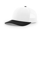 Richardson Trucker Cap 112 White/ White/ Black