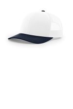 Richardson Trucker Cap 112 White/ White/ Navy