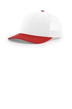 Richardson Trucker Cap 112 White/ White/ Red