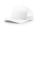 Richardson Five-Panel Trucker 112FP White