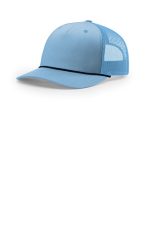 Richardson Five-Panel with Rope 112FPR Columbia Blue/ Navy