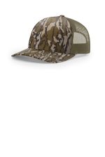 Richardson Printed Five-Panel Trucker 112PFP Mossy Oak Bottomland/ Loden