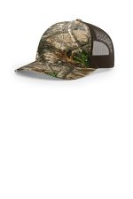 Richardson Printed Five-Panel Trucker 112PFP Realtree Edge/ Brown