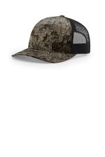 Richardson Printed Five-Panel Trucker 112PFP Realtree Timber/ Black