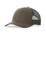 Richardson Low Pro Trucker 115 Chocolate Chip/ Grey Brown