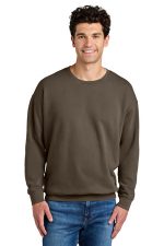 Comfort Colors Lightweight Crewneck Sweatshirt 1466 Espresso