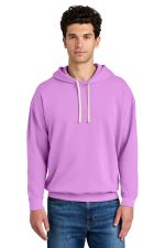 Comfort Colors Lightweight Hooded Sweatshirt 1467 Neon Violet