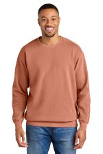 COMFORT COLORS Ring Spun Crewneck Sweatshirt. 1566 Terracotta