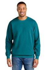 COMFORT COLORS Ring Spun Crewneck Sweatshirt. 1566 Topaz Blue