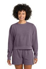 Comfort Colors Women's Mid-Length Crewneck Sweatshirt 1566L Dusk