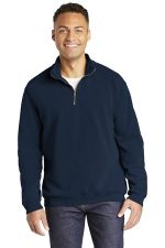 COMFORT COLORS Ring Spun 1/4-Zip Sweatshirt. 1580 True Navy
