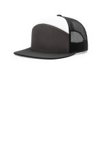 Richardson 7-Panel Trucker 168 Charcoal/ Black/ White