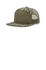 Richardson Printed 7-Panel Trucker 168P Mossy Oak Bottomland/ Loden