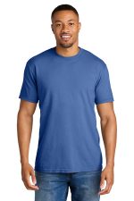 COMFORT COLORS Heavyweight Ring Spun Tee. 1717 Flo Blue