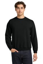 Gildan Heavy Blend Crewneck Sweatshirt. 18000 Black