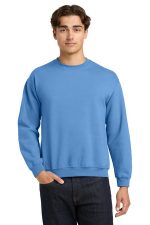 Gildan Heavy Blend Crewneck Sweatshirt. 18000 Carolina Blue