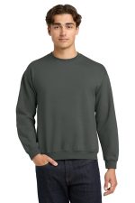 Gildan Heavy Blend Crewneck Sweatshirt. 18000 Charcoal