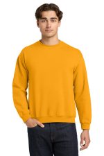 Gildan Heavy Blend Crewneck Sweatshirt. 18000 Gold