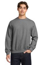 Gildan Heavy Blend Crewneck Sweatshirt. 18000 Graphite Heather