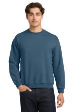 Gildan Heavy Blend Crewneck Sweatshirt. 18000 Indigo Blue