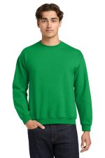 Gildan Heavy Blend Crewneck Sweatshirt. 18000 Irish Green