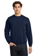 Gildan Heavy Blend Crewneck Sweatshirt. 18000 Navy