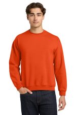 Gildan Heavy Blend Crewneck Sweatshirt. 18000 Orange