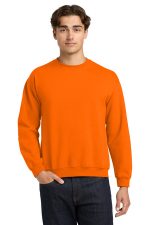 Gildan Heavy Blend Crewneck Sweatshirt. 18000 S. Orange