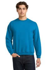 Gildan Heavy Blend Crewneck Sweatshirt. 18000 Sapphire