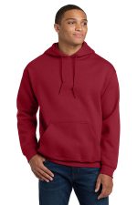 Gildan - Heavy Blend Hooded Sweatshirt. 18500 Cherry Red