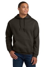 Gildan - Heavy Blend Hooded Sweatshirt. 18500 Dark Chocolate