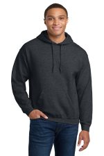 Gildan - Heavy Blend Hooded Sweatshirt. 18500 Dark Heather