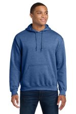 Gildan - Heavy Blend Hooded Sweatshirt. 18500 Heather Deep Royal