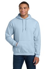 Gildan - Heavy Blend Hooded Sweatshirt. 18500 Light Blue