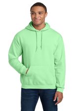 Gildan - Heavy Blend Hooded Sweatshirt. 18500 Mint Green