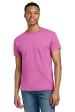 Gildan - Ultra Cotton 100% US Cotton T-Shirt. 2000 Azalea