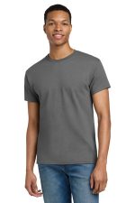 Gildan - Ultra Cotton 100% US Cotton T-Shirt. 2000 Charcoal