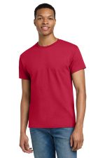 Gildan - Ultra Cotton 100% US Cotton T-Shirt. 2000 Cherry Red