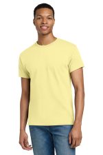 Gildan - Ultra Cotton 100% US Cotton T-Shirt. 2000 Cornsilk