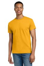 Gildan - Ultra Cotton 100% US Cotton T-Shirt. 2000 Gold