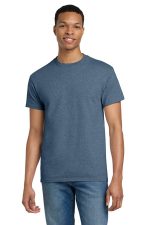 Gildan - Ultra Cotton 100% US Cotton T-Shirt. 2000 Heathered Indigo