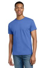 Gildan - Ultra Cotton 100% US Cotton T-Shirt. 2000 Iris