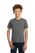 Gildan - Youth Ultra Cotton 100% US Cotton T-Shirt. 2000B Charcoal