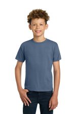 Gildan - Youth Ultra Cotton 100% US Cotton T-Shirt. 2000B Indigo Blue