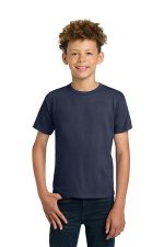 Gildan - Youth Ultra Cotton 100% US Cotton T-Shirt. 2000B Navy