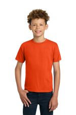 Gildan - Youth Ultra Cotton 100% US Cotton T-Shirt. 2000B Orange