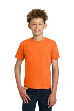 Gildan - Youth Ultra Cotton 100% US Cotton T-Shirt. 2000B S. Orange