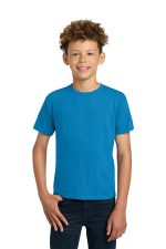 Gildan - Youth Ultra Cotton 100% US Cotton T-Shirt. 2000B Sapphire