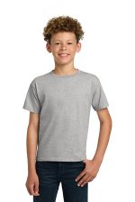 Gildan - Youth Ultra Cotton 100% US Cotton T-Shirt. 2000B Sport Grey
