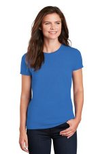 Gildan Women's Ultra Cotton 100% US Cotton T-Shirt. 2000L Iris
